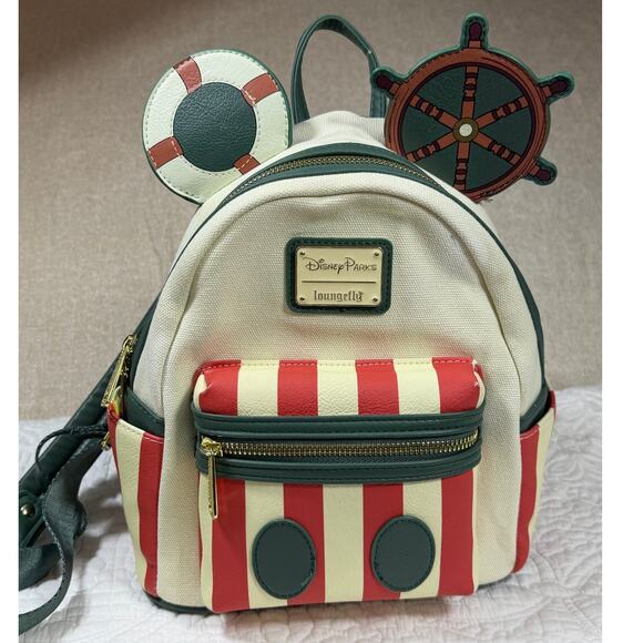 Loungefly Handbags - LOUNGEFLY JUNGLE CRUISE KIDS MINI BACKPACK BAG MICKEY MOUSE MAIN ATTRACTION